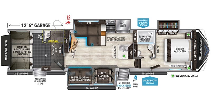 Momentum 395M floor plan