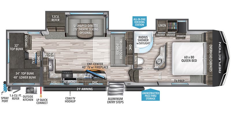 Reflection 28BH floor plan